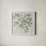 Dancing Shadows by Danhui Nai. Shown in a crisp white glass frame for a clean and minimalist style. Available as an archival giclee rolled canvas, fine art paper, or poster print. SKU 89936a.