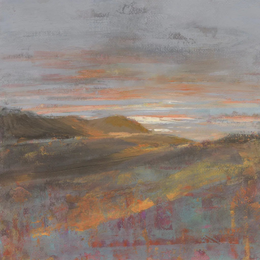Dawn on the Hills by Danhui Nai. SKU 66236a. Archival Giclee Fine art print for wall decor.