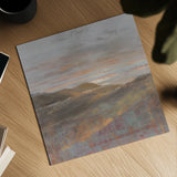 Dawn on the Hills Light by Danhui Nai. Shown as a detailed flat fine art print, highlighting archival giclee quality. Available as an archival giclee rolled canvas, fine art paper, or poster print. SKU 78361a.