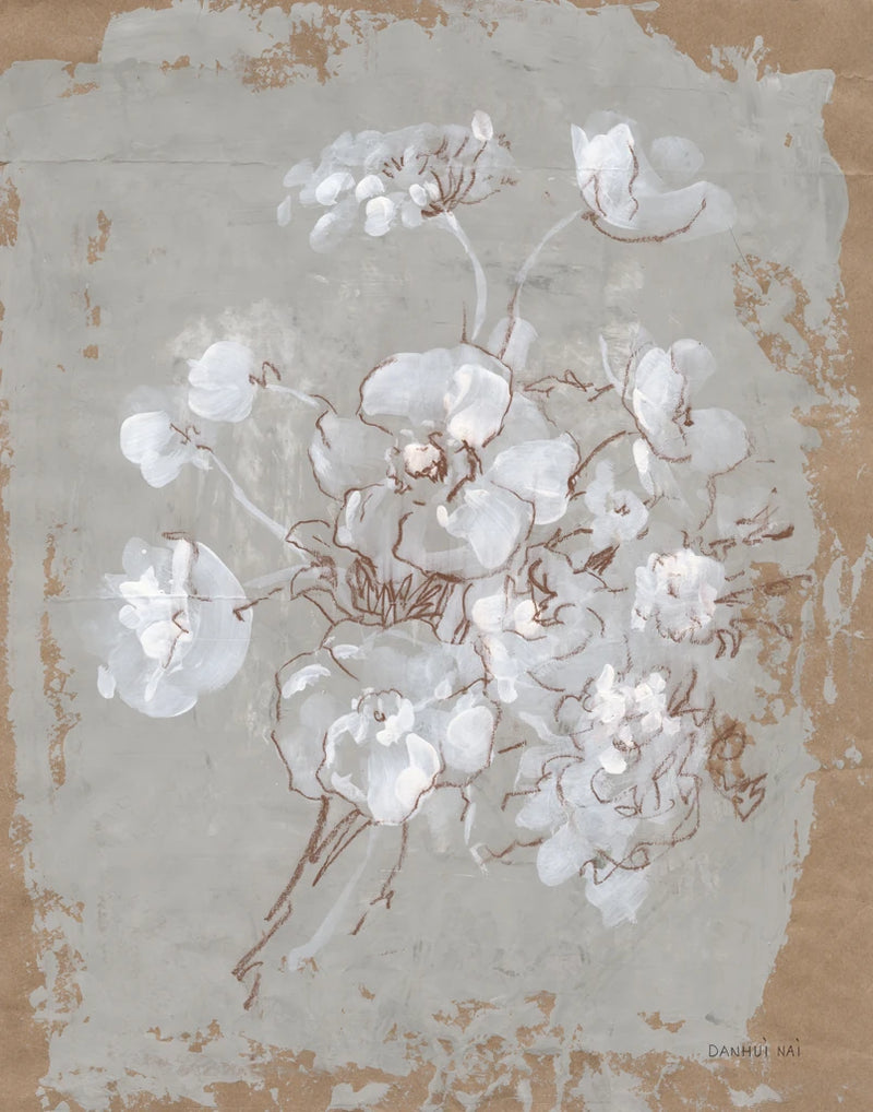 Delicate Floral I by Danhui Nai