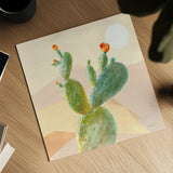 Desert Greenhouse IV by Danhui Nai. Shown as a detailed flat fine art print, highlighting archival giclee quality. Available as an archival giclee rolled canvas, fine art paper, or poster print. SKU 77994a.