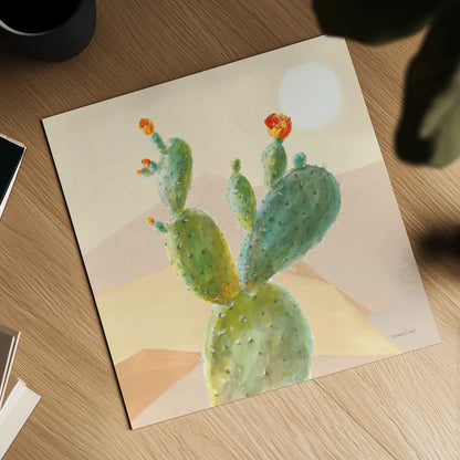 Desert Greenhouse IV by Danhui Nai. Shown as a detailed flat fine art print, highlighting archival giclee quality. Available as an archival giclee rolled canvas, fine art paper, or poster print. SKU 77994a.