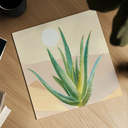 Desert Greenhouse V by Danhui Nai. Shown as a detailed flat fine art print, highlighting archival giclee quality. Available as an archival giclee rolled canvas, fine art paper, or poster print. SKU 77995a.