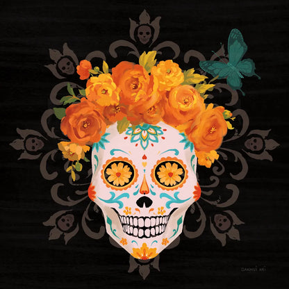 Dia de los Muertos II by Danhui Nai. SKU 85538a. Archival Giclee Fine art print for wall decor.