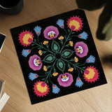 Dia de los Muertos IX by Danhui Nai. Shown as a detailed flat fine art print, highlighting archival giclee quality. Available as an archival giclee rolled canvas, fine art paper, or poster print. SKU 85545a.
