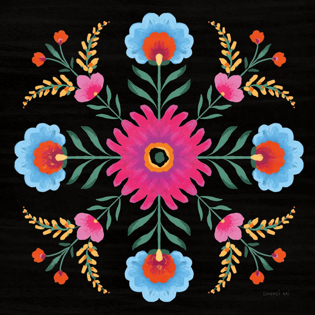 Dia de los Muertos VIII by Danhui Nai. SKU 85544a. Archival Giclee Fine art print for wall decor.