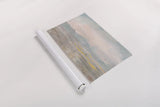 Distant Mountains Crop by Danhui Nai. shown as a rolled paper print. Available as archival giclee rolled canvas, fine art paper, or poster print. SKU 66542i.