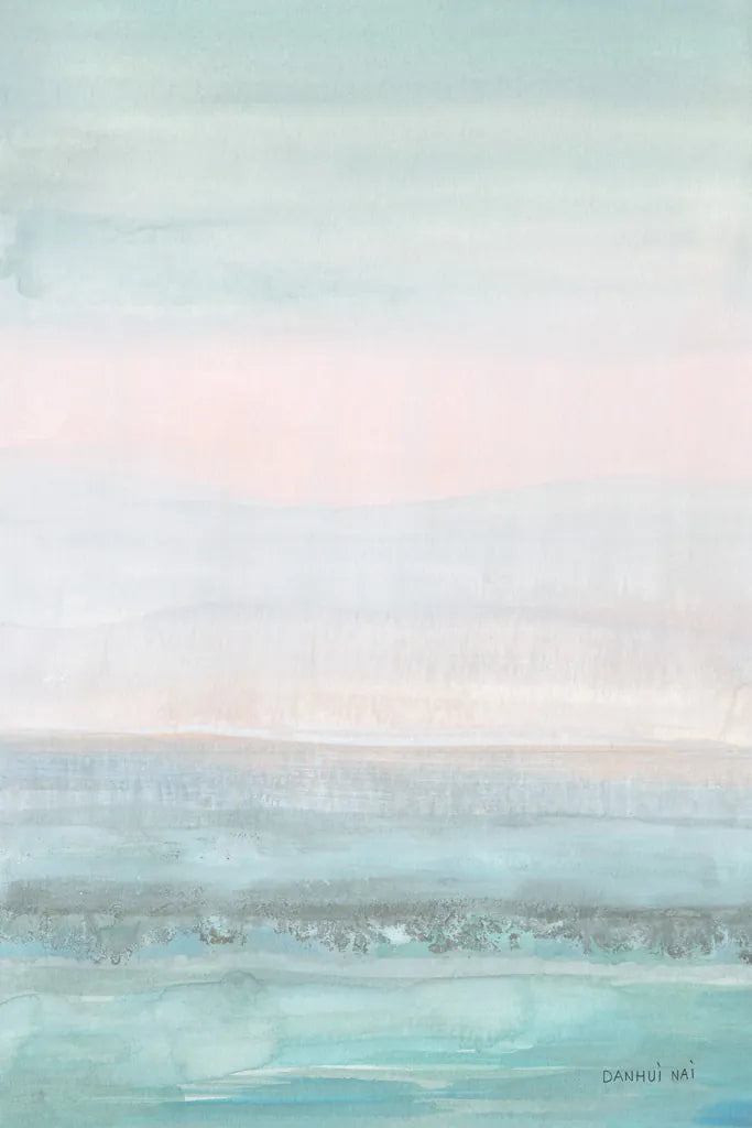 Dreamy Seascape by Danhui Nai. SKU 71919h. Archival Giclee Fine art print for wall decor.