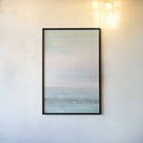 Dreamy Seascape by Danhui Nai. shown as a paper print in a black flame. Available as a archival giclee rolled canvas, fine art paper, or poster print. SKU 71919h.