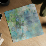 Droplets by Danhui Nai. Shown as a detailed flat fine art print, highlighting archival giclee quality. Available as an archival giclee rolled canvas, fine art paper, or poster print. SKU 82789a.