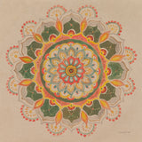 Earthy Mandala by Danhui Nai. SKU 74480a. Archival Giclee Fine art print for wall decor.