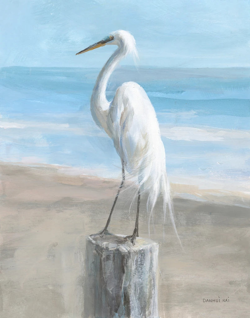 Egret by the Sea by Danhui Nai