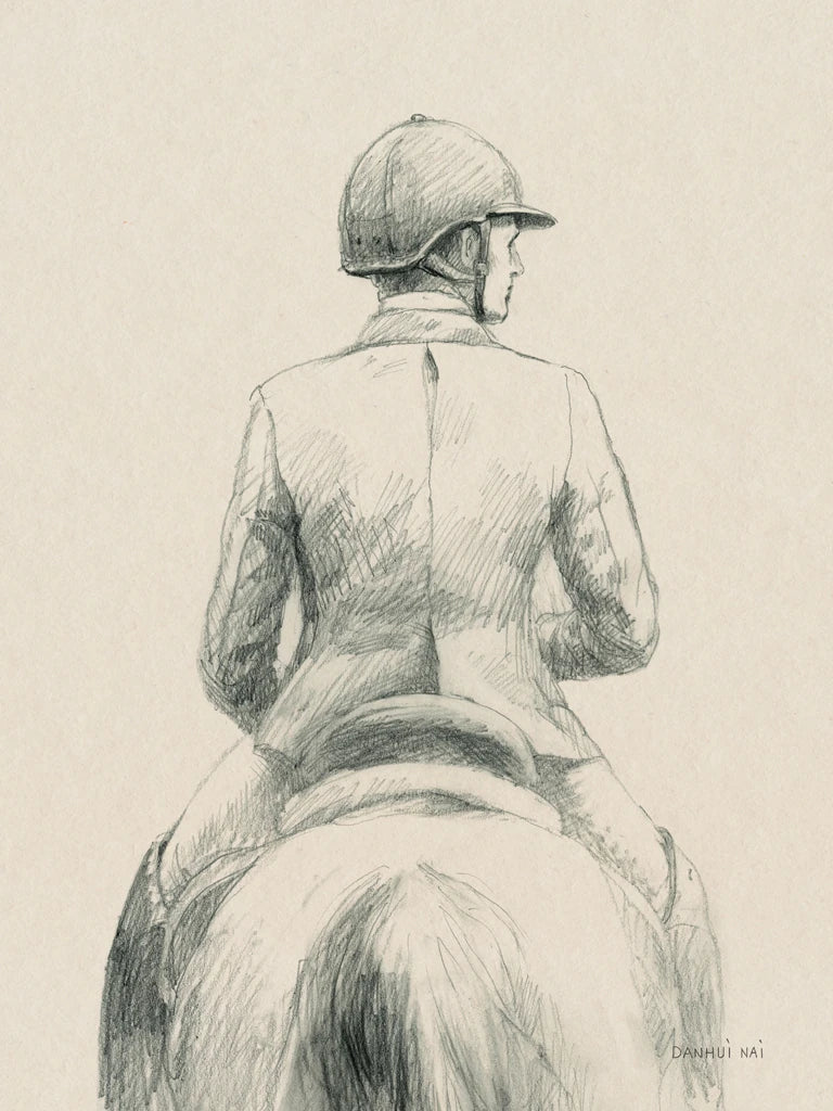 English Rider I by Danhui Nai