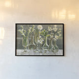 Essence of May by Danhui Nai. shown as a paper print in a black flame. Available as a archival giclee rolled canvas, fine art paper, or poster print. SKU 22196i.