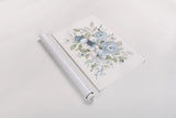 Essence of Spring I Blue by Danhui Nai. shown as a rolled paper print. Available as archival giclee rolled canvas, fine art paper, or poster print. SKU 65131i.