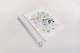 Essence of Spring II Blue by Danhui Nai. shown as a rolled paper print. Available as archival giclee rolled canvas, fine art paper, or poster print. SKU 65132i.