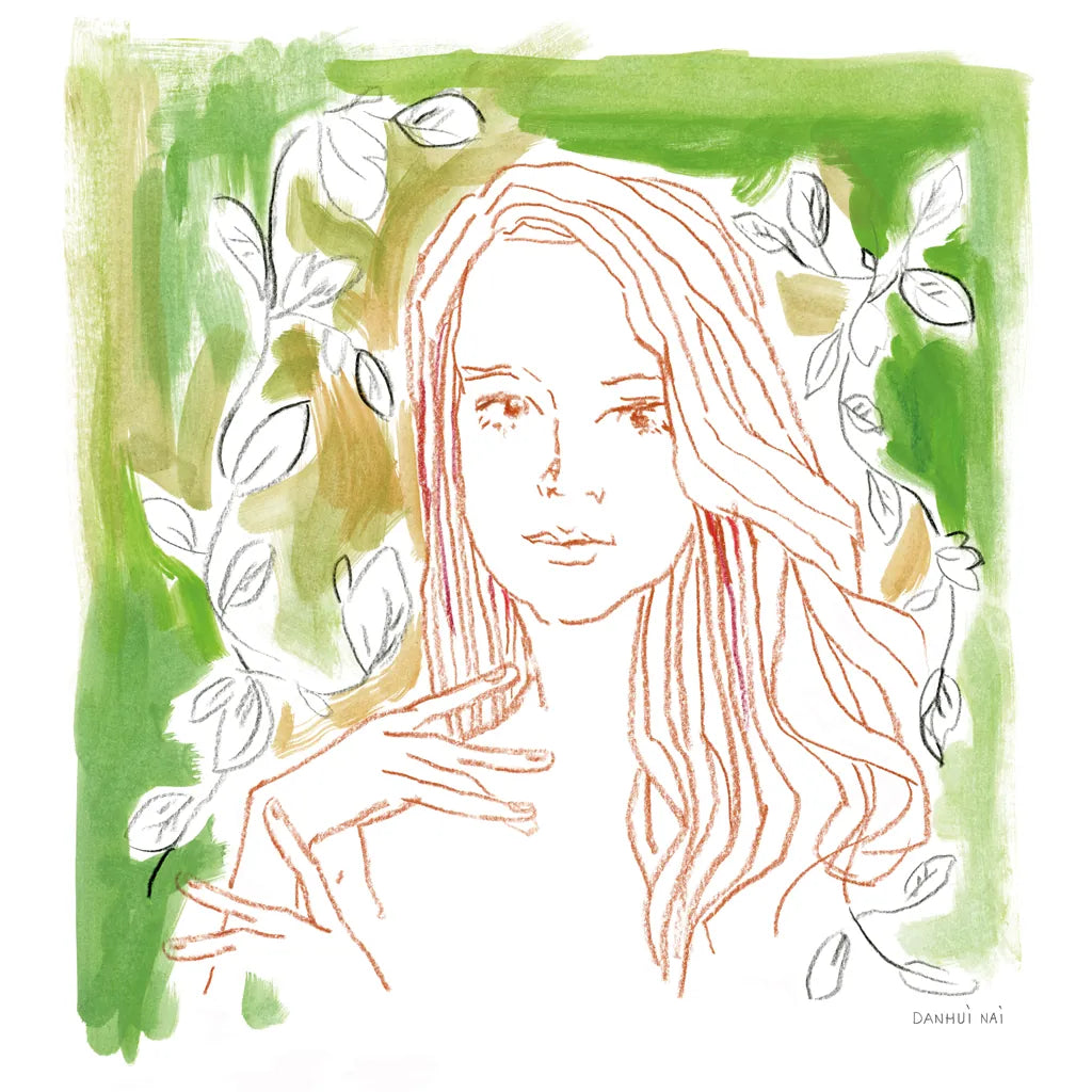 Ethereal Youth by Danhui Nai. SKU 89935a. Archival Giclee Fine art print for wall decor.