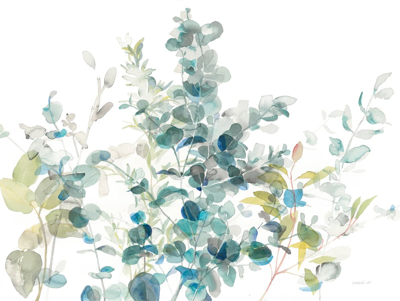Eucalyptus I White by Danhui Nai