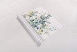 Eucalyptus I White Crop by Danhui Nai. shown as a rolled paper print. Available as archival giclee rolled canvas, fine art paper, or poster print. SKU 35489i.