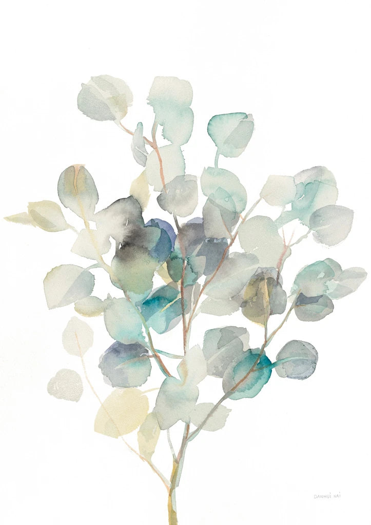 Eucalyptus III White Crop by Danhui Nai