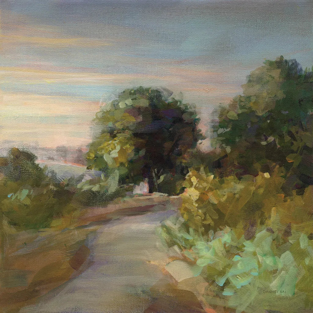 Eucalyptus Trail by Danhui Nai. SKU 64350a. Archival Giclee Fine art print for wall decor.