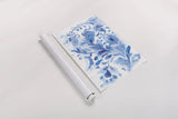Exotic Blue I by Danhui Nai. shown as a rolled paper print. Available as archival giclee rolled canvas, fine art paper, or poster print. SKU 68223h.