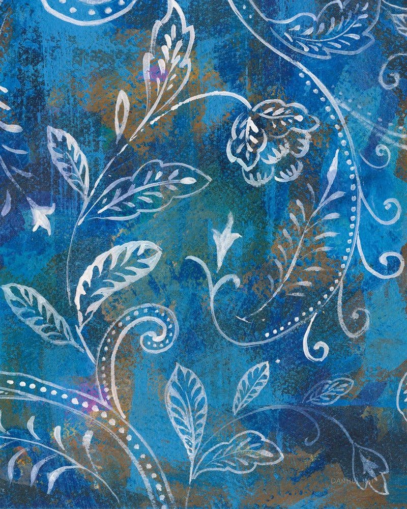 Exotic Elegance Diptych II by Danhui Nai