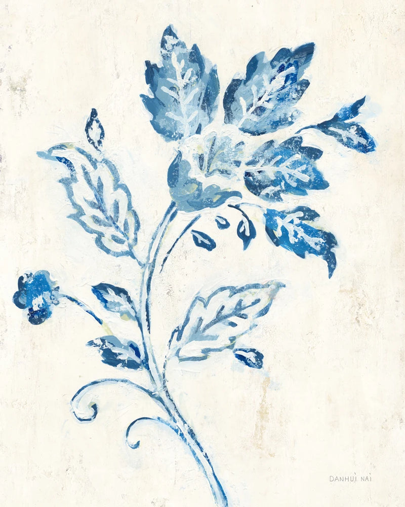 Exotic Elegance Floral I Cream by Danhui Nai