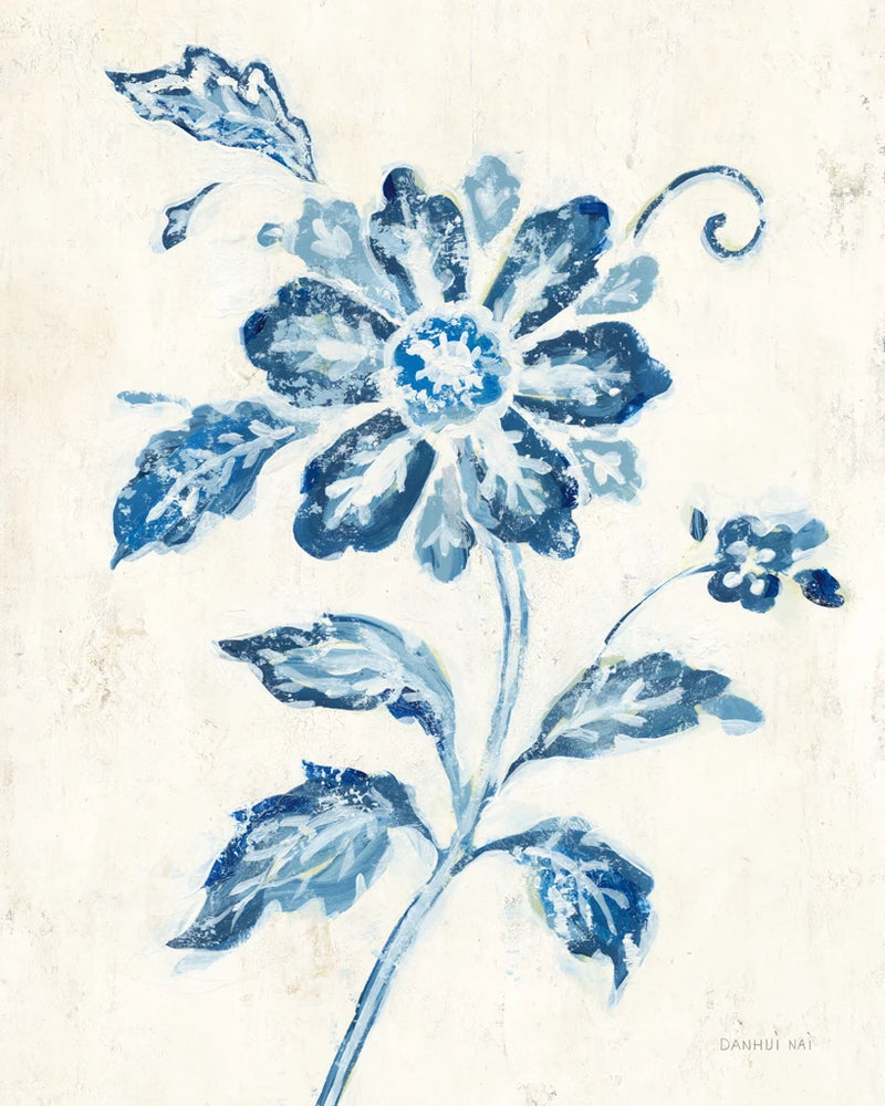 Exotic Elegance Floral IV Cream by Danhui Nai
