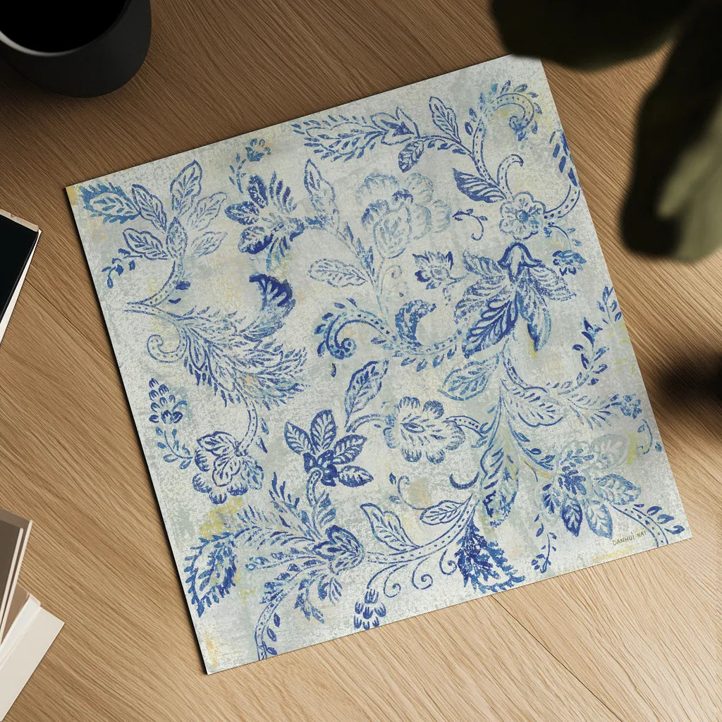 Exotic Elegance II by Danhui Nai. Shown as a detailed flat fine art print, highlighting archival giclee quality. Available as an archival giclee rolled canvas, fine art paper, or poster print. SKU 79180a.