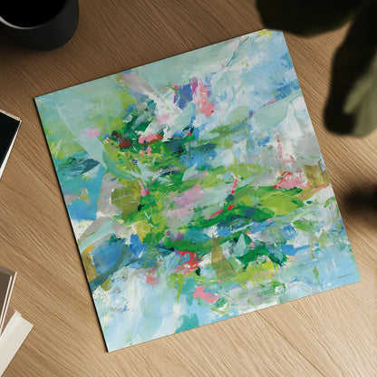 Exuding Summer by Danhui Nai. Shown as a detailed flat fine art print, highlighting archival giclee quality. Available as an archival giclee rolled canvas, fine art paper, or poster print. SKU 79149a.