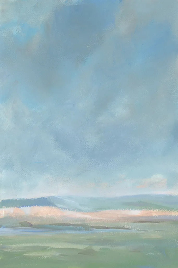 Faded Hills by Danhui Nai. SKU 74481h. Archival Giclee Fine art print for wall decor.