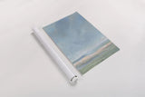 Faded Hills by Danhui Nai. shown as a rolled paper print. Available as archival giclee rolled canvas, fine art paper, or poster print. SKU 74481h.