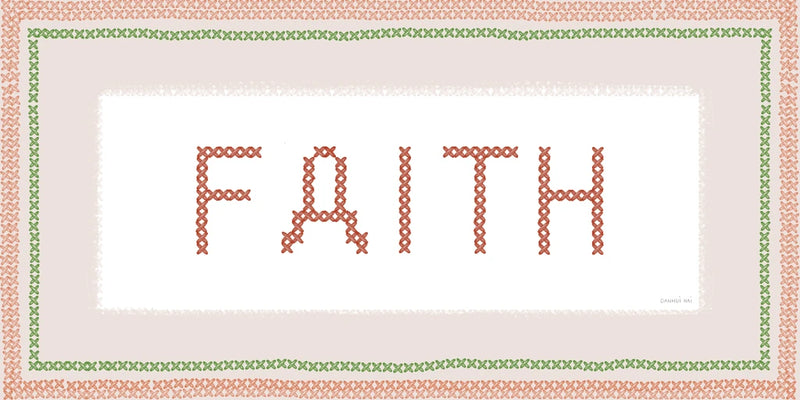 Faith Cross Stitch by Danhui Nai