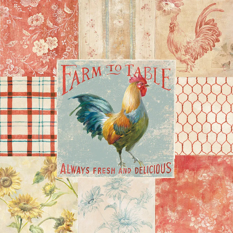 Farm Nostalgia I by Danhui Nai. SKU 22781a. Archival Giclee Fine art print for wall decor.
