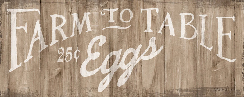 Farm Nostalgia Sign II by Danhui Nai