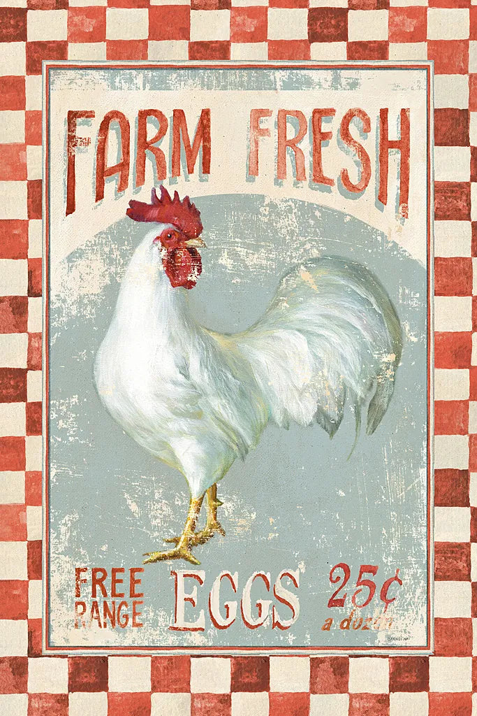 Farm Nostalgia VII v2 by Danhui Nai. SKU 34095h. Archival Giclee Fine art print for wall decor.