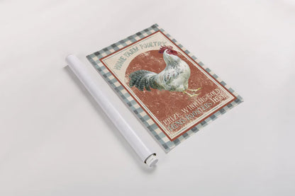 Farm Nostalgia VIII v2 by Danhui Nai. shown as a rolled paper print. Available as archival giclee rolled canvas, fine art paper, or poster print. SKU 34096h.