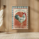 Farm Nostalgia VIII v2 by Danhui Nai. shown as over sized large wall art. Available as an archival giclee rolled canvas, fine art paper, or poster print. SKU 34096h.