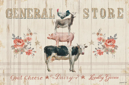 Farm Patchwork I by Danhui Nai. SKU 42197i. Archival Giclee Fine art print for wall decor.