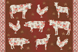 Farm Patchwork IV by Danhui Nai. SKU 42200i. Archival Giclee Fine art print for wall decor.