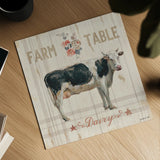 Farm Patchwork V by Danhui Nai. Shown as a detailed flat fine art print, highlighting archival giclee quality. Available as an archival giclee rolled canvas, fine art paper, or poster print. SKU 42201a.