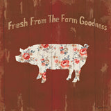 Farm Patchwork X by Danhui Nai. SKU 42206a. Archival Giclee Fine art print for wall decor.