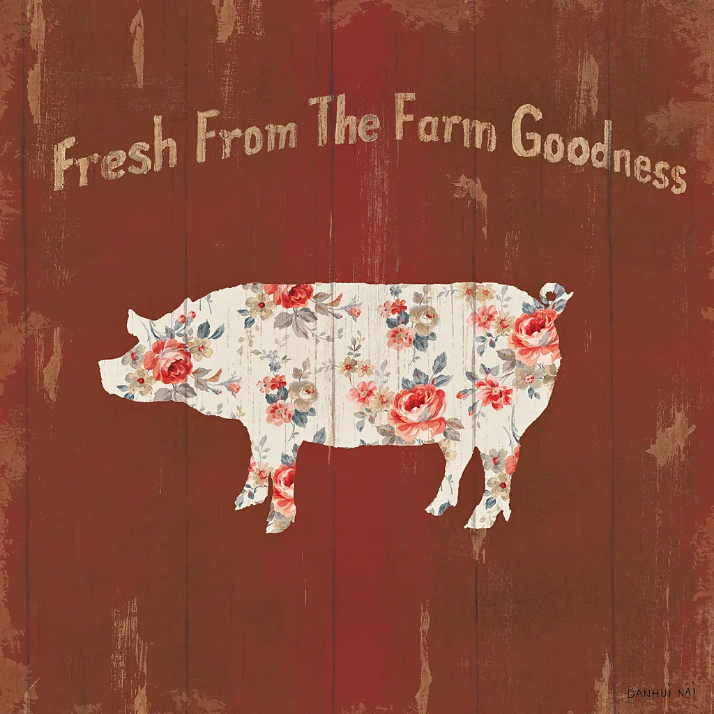 Farm Patchwork X by Danhui Nai. SKU 42206a. Archival Giclee Fine art print for wall decor.