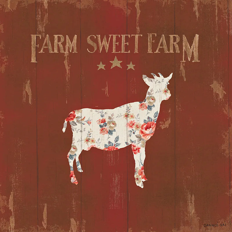 Farm Patchwork XI by Danhui Nai. SKU 42207a. Archival Giclee Fine art print for wall decor.