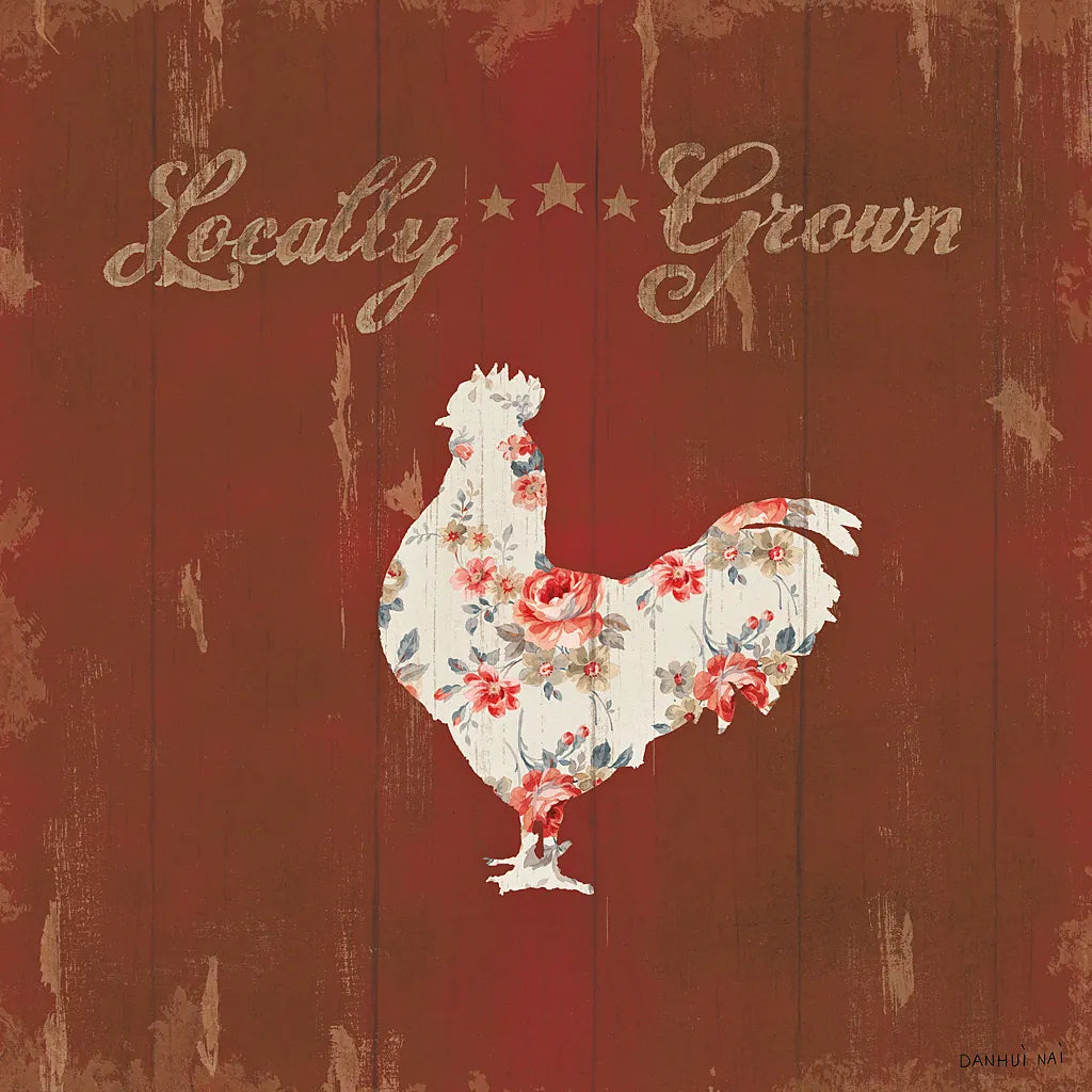 Farm Patchwork XII by Danhui Nai. SKU 42208a. Archival Giclee Fine art print for wall decor.