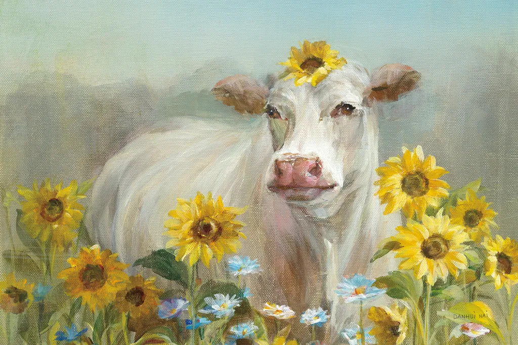 Farm and Field I Blue Sky Crop by Danhui Nai. SKU 80750i. Archival Giclee Fine art print for wall decor.