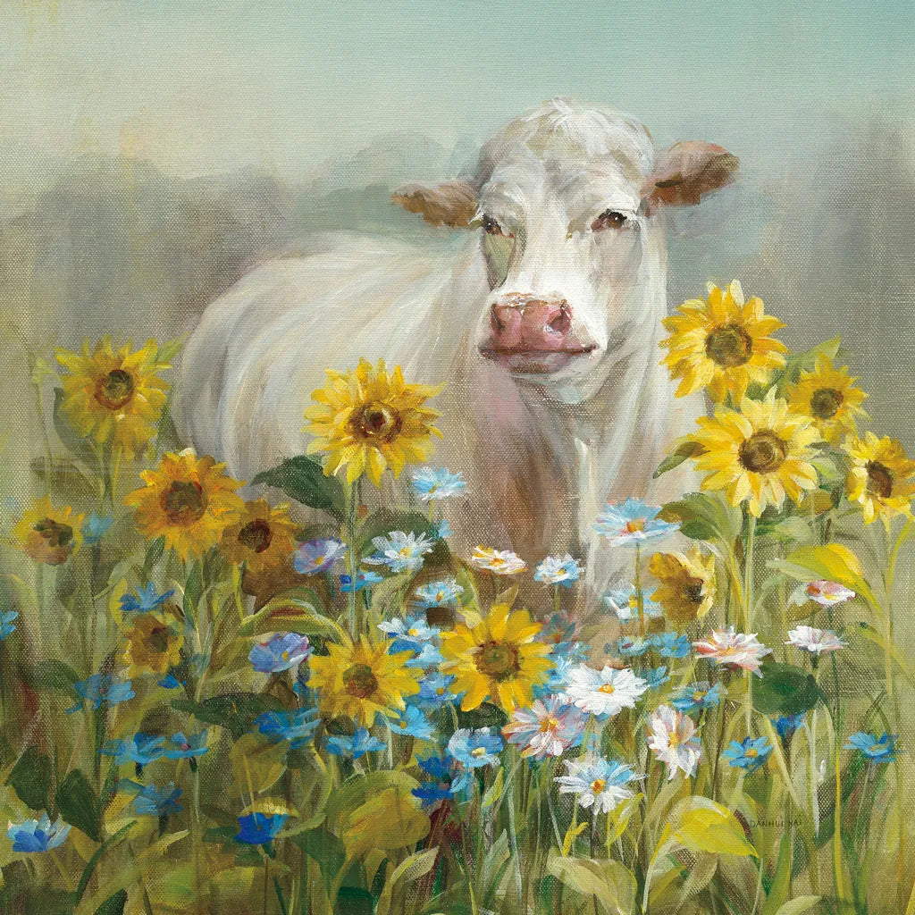 Farm and Field I v2 Crop by Danhui Nai. SKU 32590a. Archival Giclee Fine art print for wall decor.