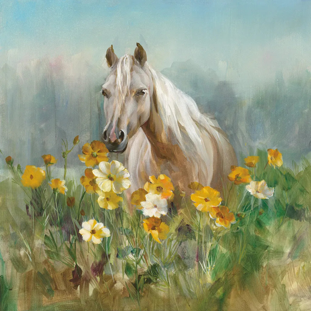 Farm and Field II by Danhui Nai. SKU 32082a. Archival Giclee Fine art print for wall decor.