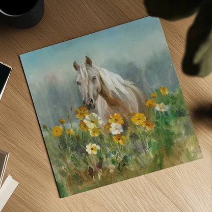 Farm and Field II by Danhui Nai. Shown as a detailed flat fine art print, highlighting archival giclee quality. Available as an archival giclee rolled canvas, fine art paper, or poster print. SKU 32082a.